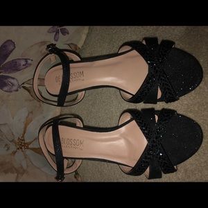 Sparkly Wedged Heels